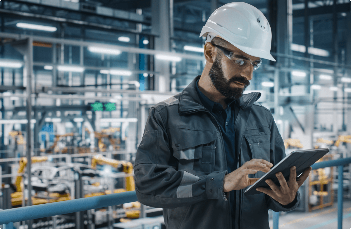 Engenharia, planejamento e fábrica em uma única estrutura.